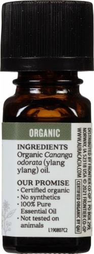 Aura Cacia® Ylang Ylang 3 Pure Essential Oil Perspective: right