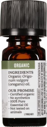 Aura Cacia Organic Oregano Pure Essential Oil Perspective: right