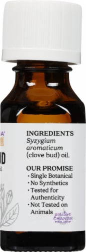 Aura Cacia® Clove Bud Essential Oil Perspective: right
