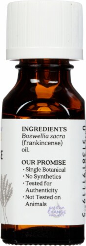 Aura Cacia Frankincense Essential Oil Perspective: right