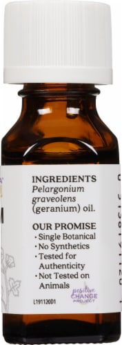 Aura Cacia Geranium Oil Perspective: right