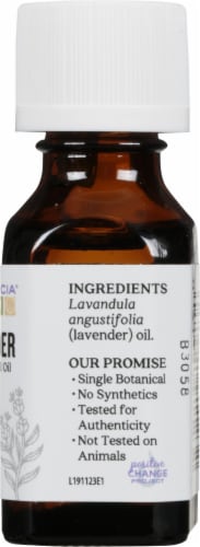Aura Cacia Lavender Essential Oil Perspective: right