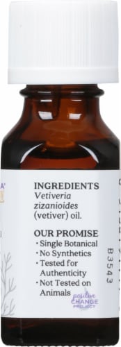Aura Cacia Vetiver Oil Perspective: right