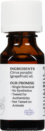 Aura Cacia® Grapefruit Pure Essential Oil Perspective: right