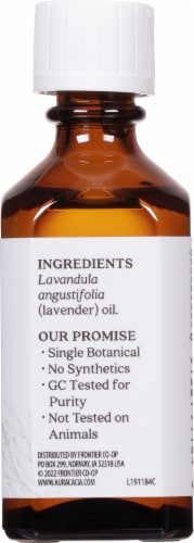 Aura Cacia Lavender Essential Oil Perspective: right