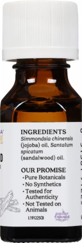 Aura Cacia Sandalwood Skin Care Oil Perspective: right