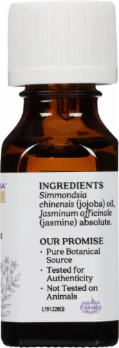 Aura Cacia Jasmine Oil Perspective: right