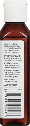 Aura Cacia Coconut Fractionated Skin Care Oil Perspective: right
