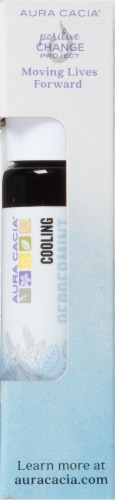 Aura Cacia Peppermint Essential Oil Roll On Perspective: right