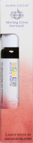 Aura Cacia Cleansing Aroma Medieval Mix Essential Oil Blend Roll-On Perspective: right