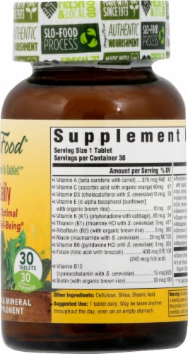 MegaFood® One Daily Multivitamin Tablets Perspective: right