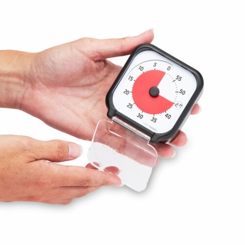 Time Timer® 60 Minute Visual Timer + Dry Erase Card Perspective: right