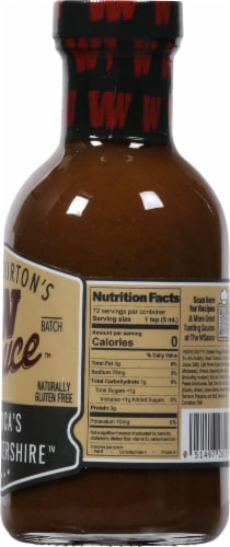 Bear & Burton's Worcestershire Sauce Perspective: right