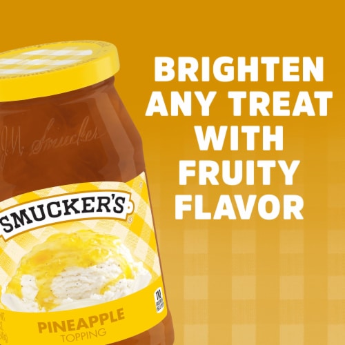 Smucker's Pineapple Topping Perspective: right