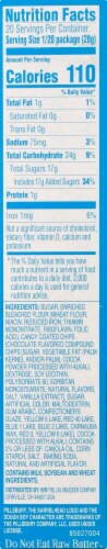 Pillsbury Funfetti Chocolate Fudge Brownie Mix Family Size Perspective: right