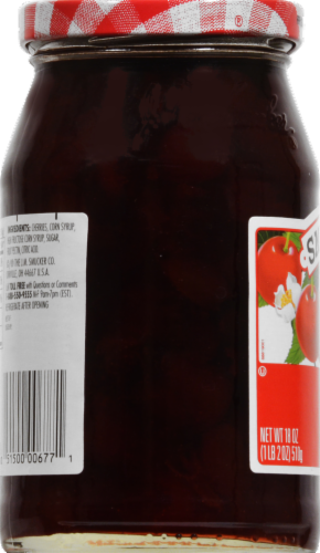 Smucker's Cherry Preserves Perspective: right