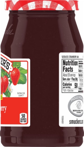 Smucker's® Seedless Strawberry Jam Perspective: right