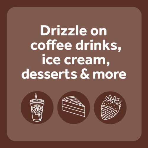 Smucker’s Drizzle Chocolate Flavored Syrup Perspective: right