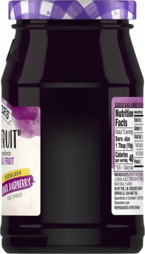 Smucker's® Simply Fruit® Seedless Black Raspberry Spread Perspective: right
