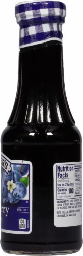 Smuckers® Blueberry Syrup Perspective: right