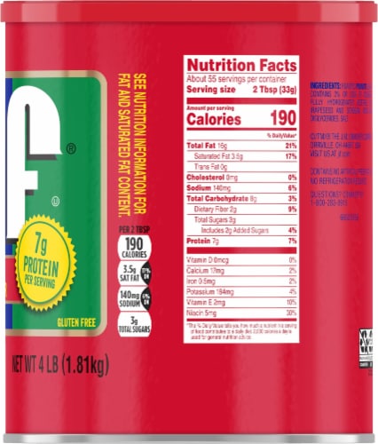 Jif® Creamy Peanut Butter Perspective: right