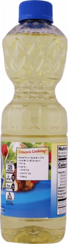 Crisco Pure Vegetable Oil Perspective: right