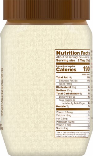Jif Natural Creamy Peanut Butter Twin Pack Perspective: right