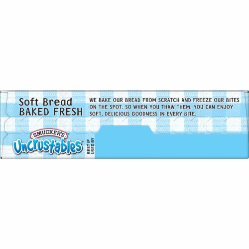 Smucker's® Uncrustables® Uncured Ham & Cheese Bites Perspective: right