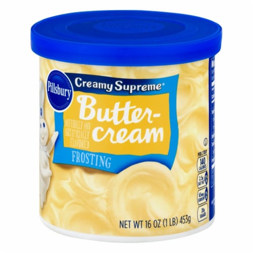 Pillsbury Creamy Supreme® Buttercream Frosting Perspective: right