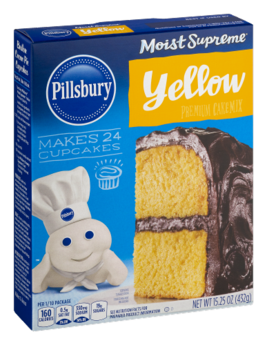 Pillsbury Moist Supreme Classic Yellow Cake Mix Perspective: right