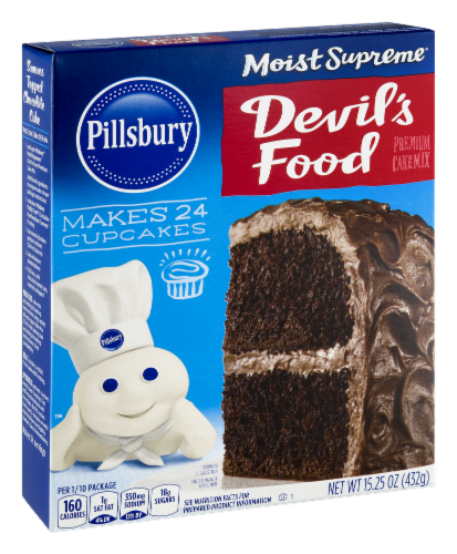 Pillsbury Moist Supreme Devil's Food Cake Mix Perspective: right