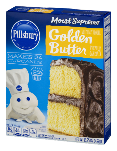 Pillsbury Moist Supreme Golden Butter Recipe Cake Mix 15 25 Oz Baker S