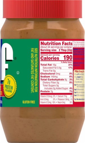 Jif® Creamy Peanut Butter Perspective: right
