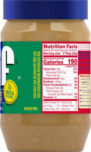 Jif Extra Crunchy Peanut Butter Perspective: right