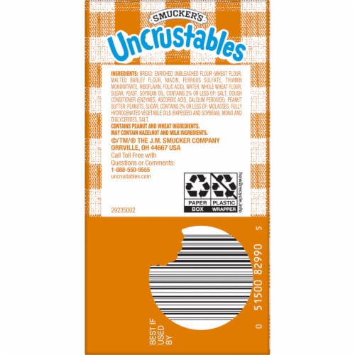 Smucker's® Peanut Butter Uncrustables® Perspective: right