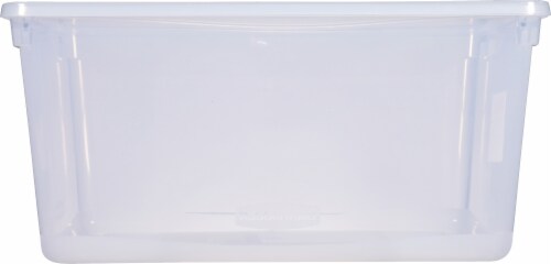 Rubbermaid® Cleverstore™ Latching Storage Tote Perspective: right