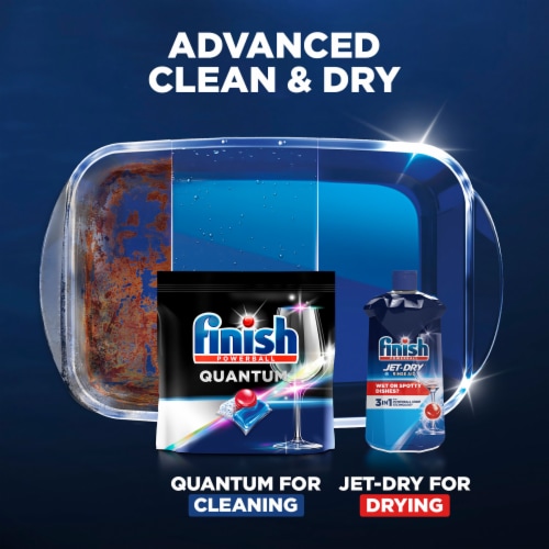 Finish Jet Dry Rinse Aid, Dishwasher Drying Agent Perspective: right