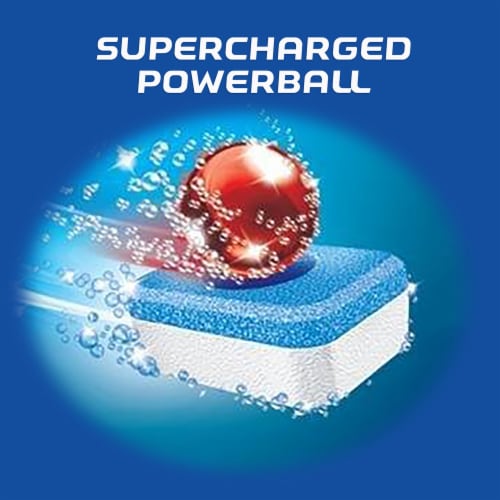 Finish Powerball Fresh Scent Dishwasher Detergent Tablets Perspective: right