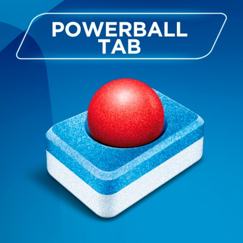 Finish® Powerball Classic Dishwashing Detergent Tablets Perspective: right