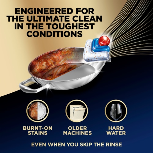 Finish Ultimate Dishwasher Detergent Pods Perspective: right