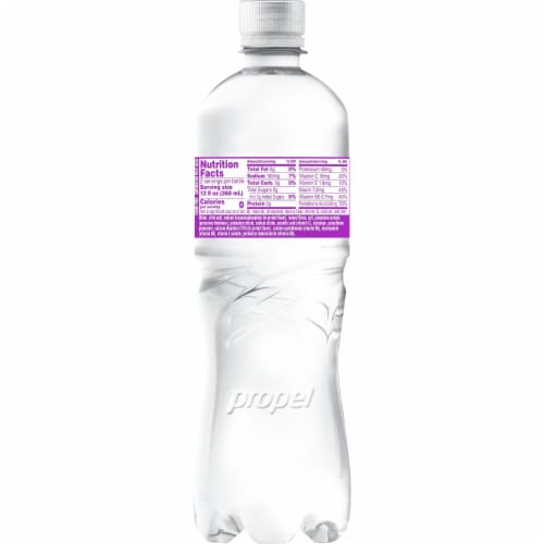 Propel® Zero Sugar Electrolyte Grape Flavored Bottled Water Perspective: right