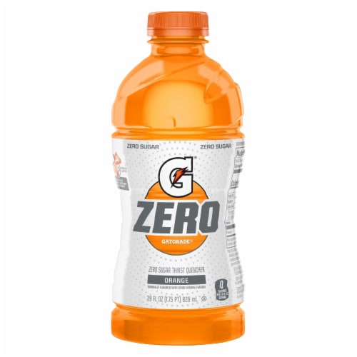 Gatorade® Orange Sports Drink Bottle Perspective: right