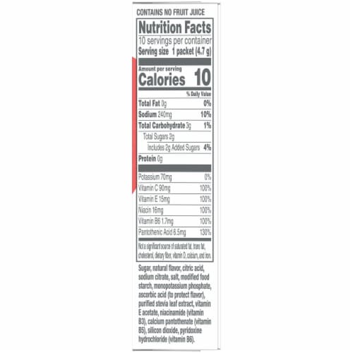 Propel Vitamin Boost Watermelon Citrus Electrolyte Enhanced Water Mix Perspective: right