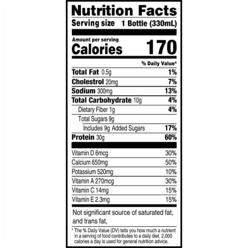 Gatorade® Vanilla Protein Super Shake Perspective: right