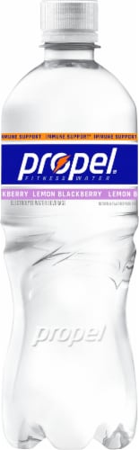 Propel® Immune Support Electrolyte Lemon Blackberry Flavored Bottled Water Perspective: right