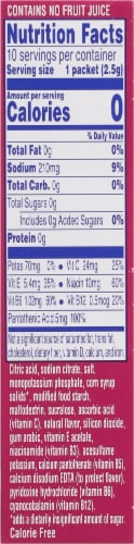 Propel® Zero Sugar Naturally Flavored Black Cherry Electrolyte Water Beverage Mix Packets Perspective: right