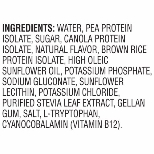 Muscle Milk® Plant-Based Caramel Vanilla Protein Shake Multipack Perspective: right