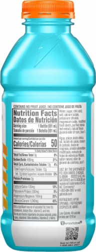 Gatorade® Gatorlyte® Blue Glacier Freeze Sports Drink Bottle Perspective: right