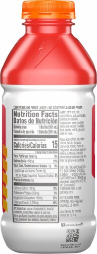 Gatorade® Gatorlyte® Zero Sugar Red Fruit Punch Sports Drink Bottle Perspective: right