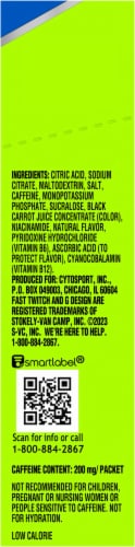Fast Twitch® Zero Sugar Cool Blue™ Energy Drink Mix Perspective: right